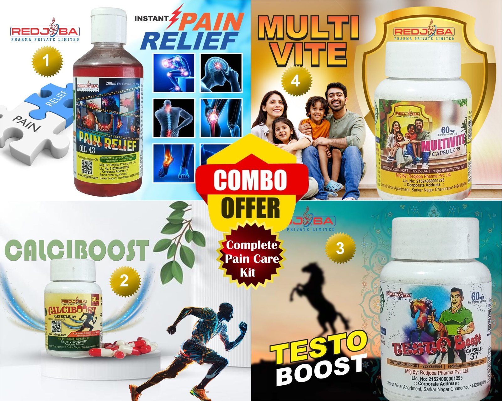 complete pain care kit